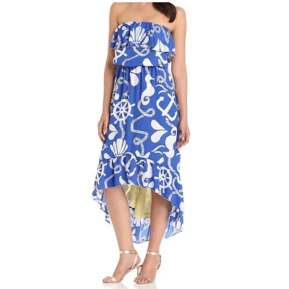 Lilly Pulitzer Dock Hopper Caldwell Dress SZ XL